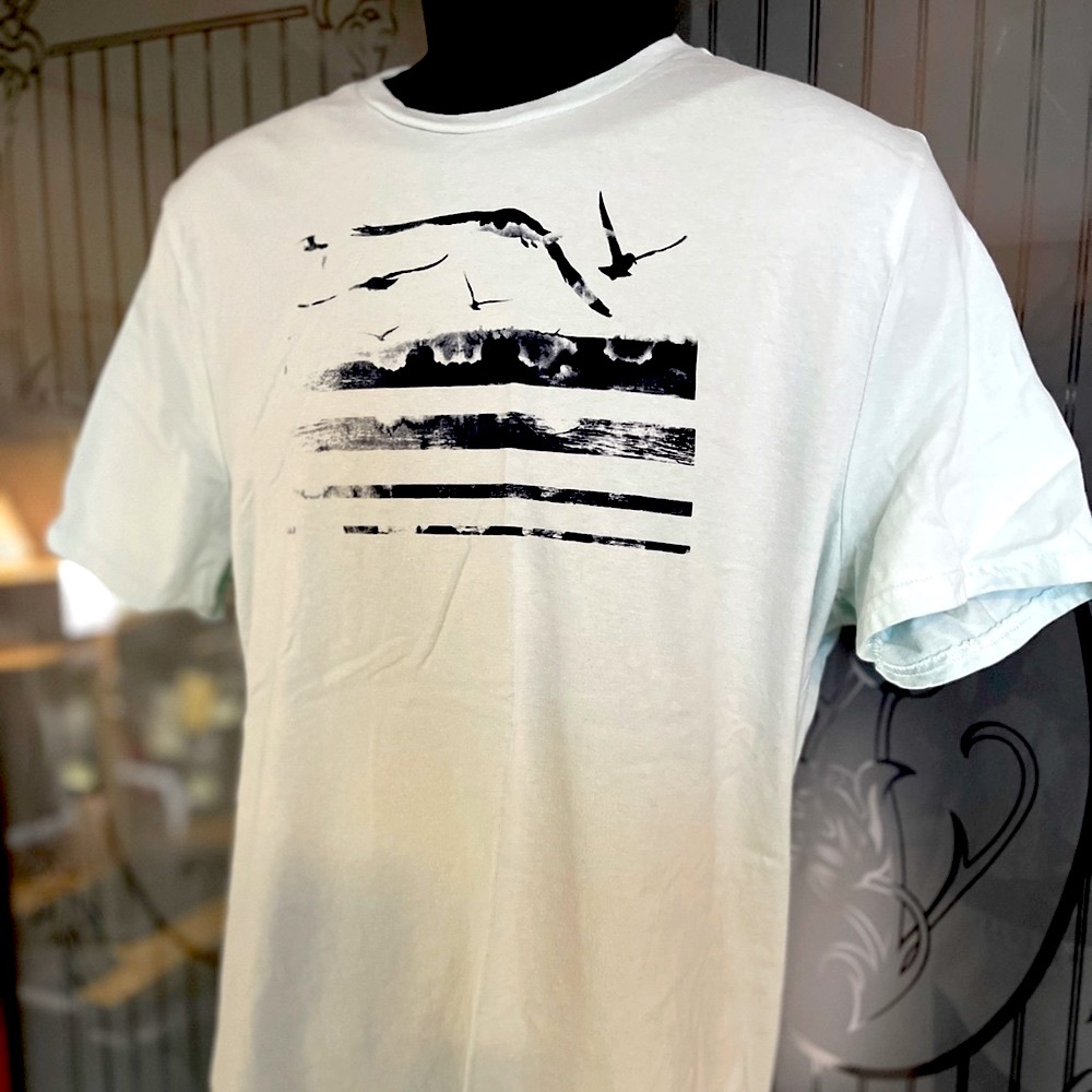 Express X Teal Graphic T-Shirt